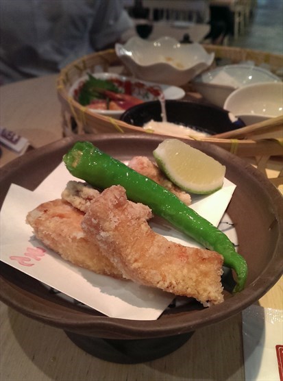 酥炸鮭魚